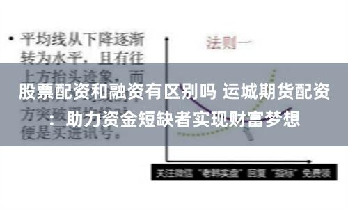 股票配资和融资有区别吗 运城期货配资：助力资金短缺者实现财富梦想